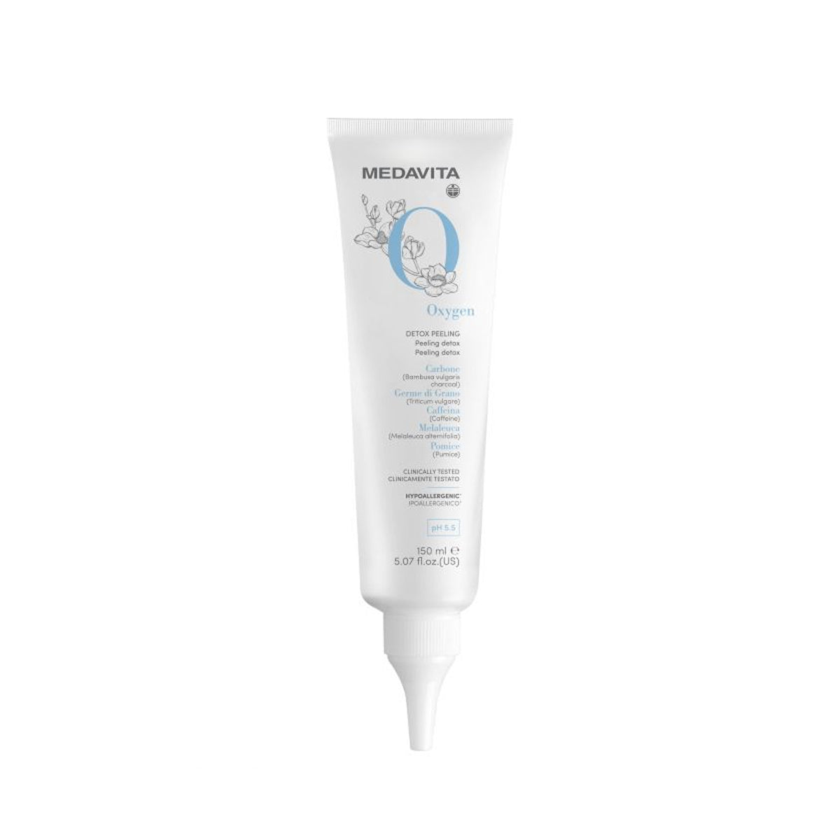 Rutină detox pentru scalp – MEDAVITA Detox (3 pași) – Peeling pentru detoxifiere cu efect regenerant
