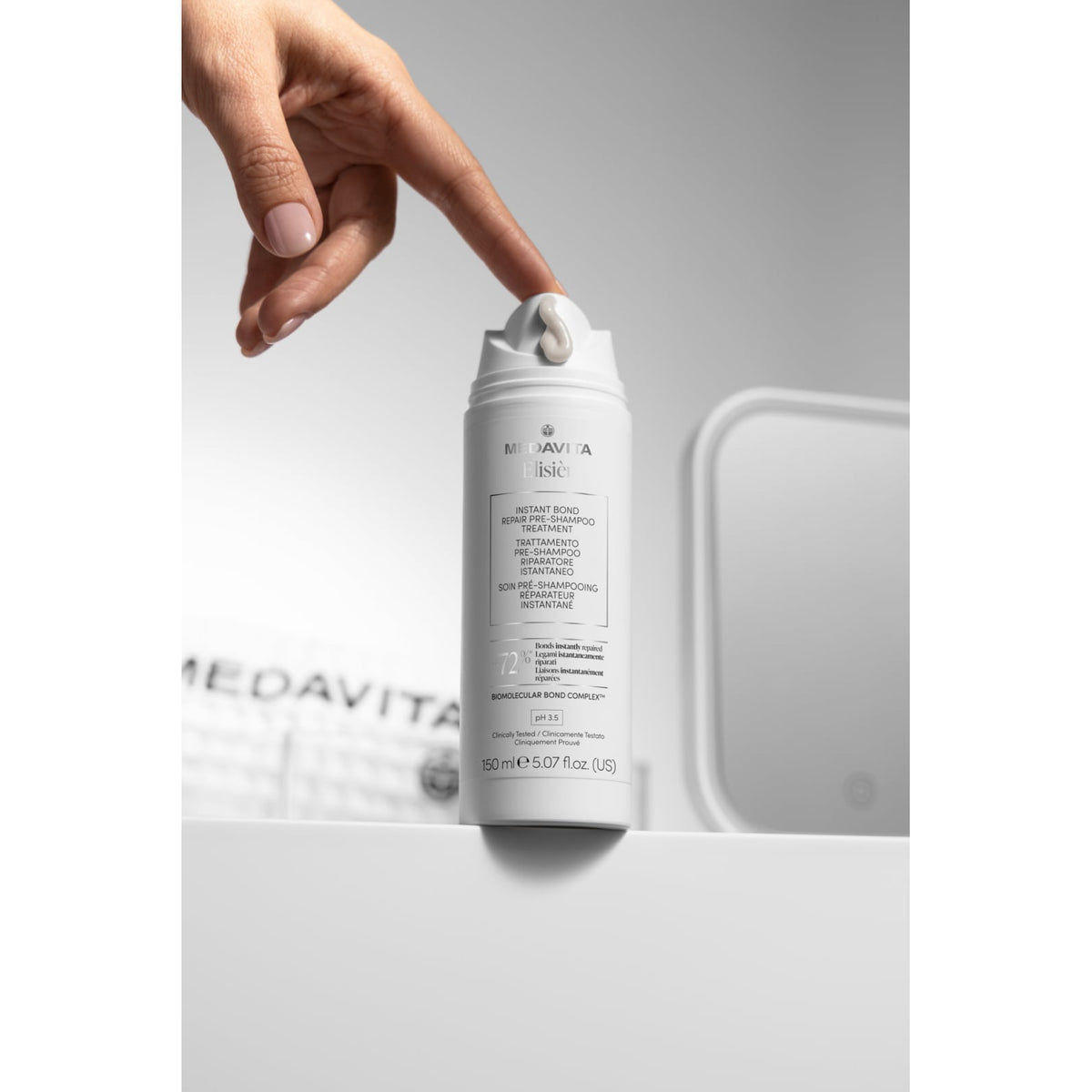 pre-șampon Medavita Elisièr Instant Bond Repair - imagine 5