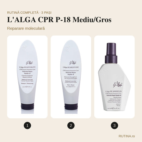 Rutină reparare moleculară – L'ALGA CPR P-18 Mediu/Gros (3 pași)