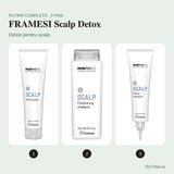 Rutină detox pentru scalp – FRAMESI Scalp Detox (3 pași)