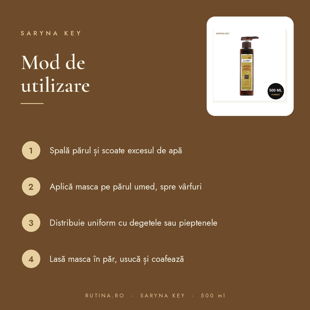 Masca Leave-In cu unt de Shea pentru parul mediu, gros, deteriorat – 500 ml