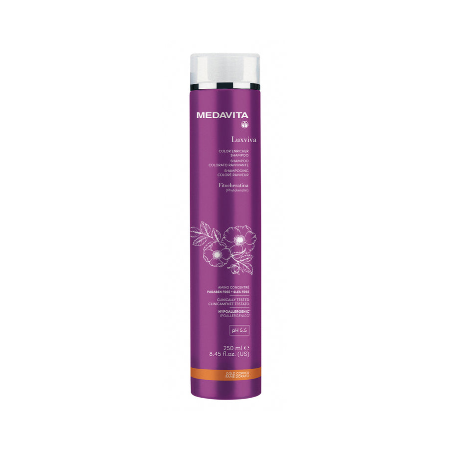 Sampon Colorant pH 5.5 - 250 ml — Culoare Auriu cupru