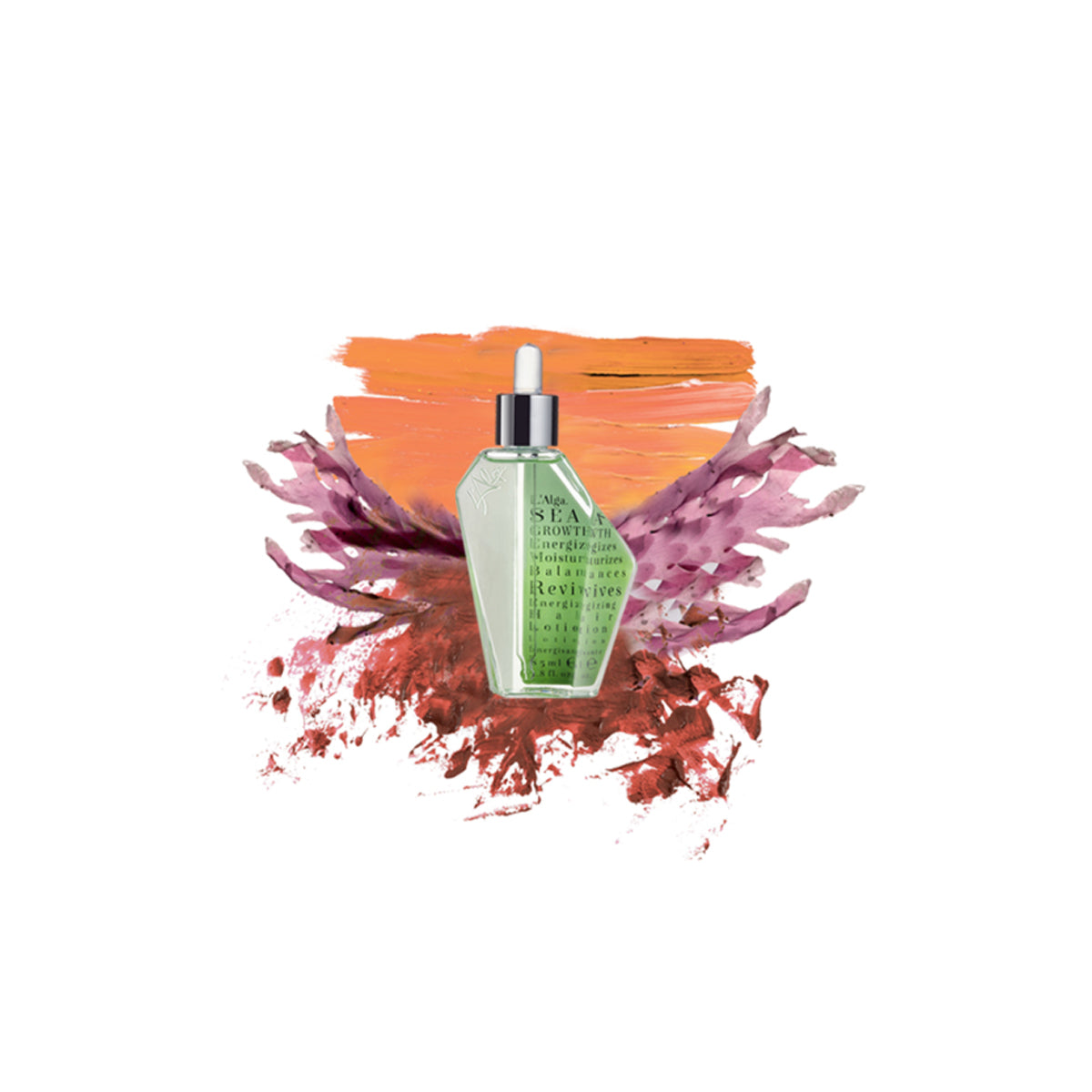 Rutină anti-cădere – L'ALGA Seagrow Anticădere (3 pași) – Ser Anticadere - SeaGrowth Lotion - 85 ml