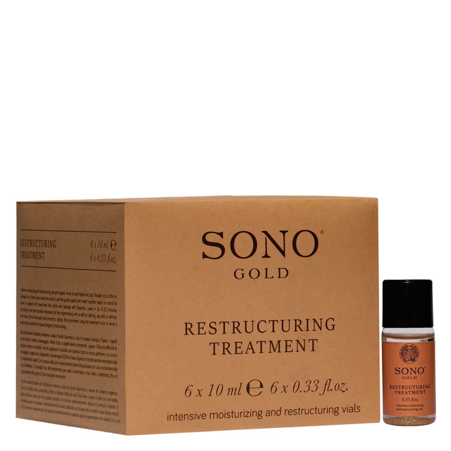 Sono Gold Filler 6 fiole |10 ml - RUTINA.roSono Gold Filler 6 fiole |10 mlSonoRUTINA.ro