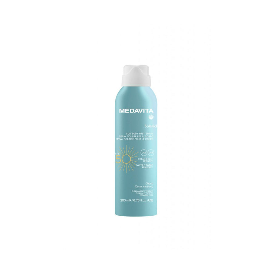 Spray protecție solară pentru corp Solarich SPF 50 – Medavita – 200 ml