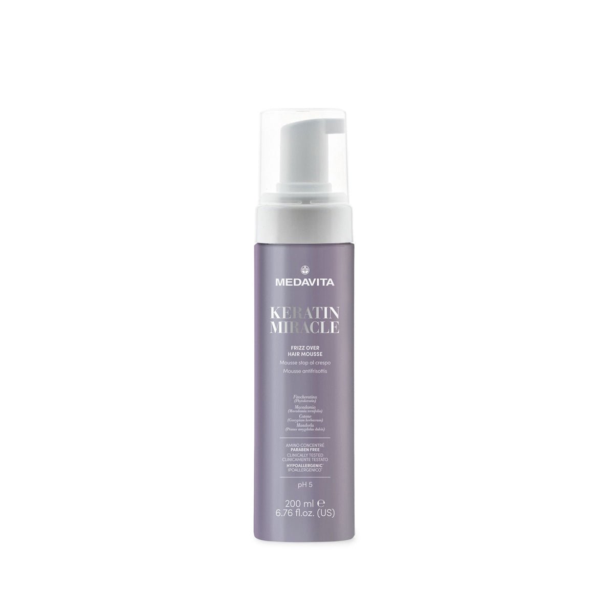 Spuma cu keratina antifrizz - KERATIN MIRACLE - RUTINA.roSpuma cu keratina antifrizz - KERATIN MIRACLERUTINA.roRUTINA.ro