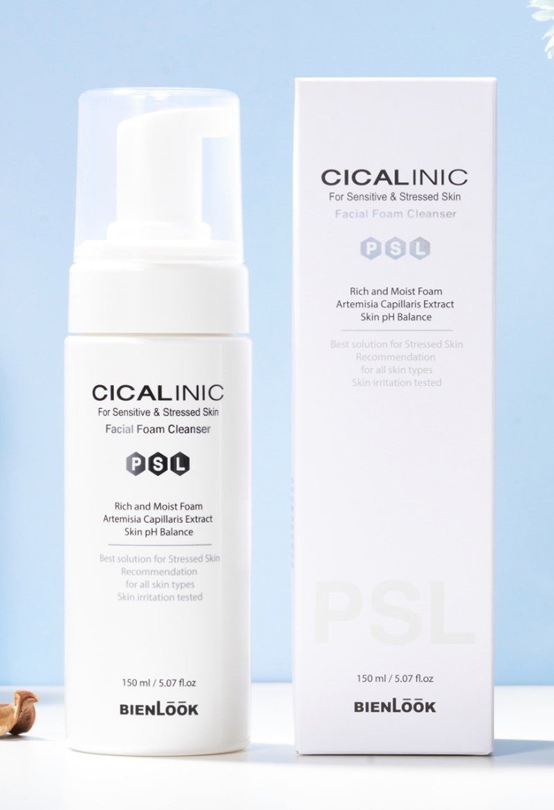 Spumă de Curățare Acidă pentru Piele Sensibilă - Cicaclinic Facial Foam Cleanser (150 ml)