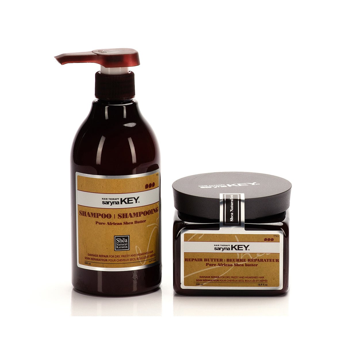 Unt de Shea Reparator - Masca pt fir gros – 300 ml – imagine 4