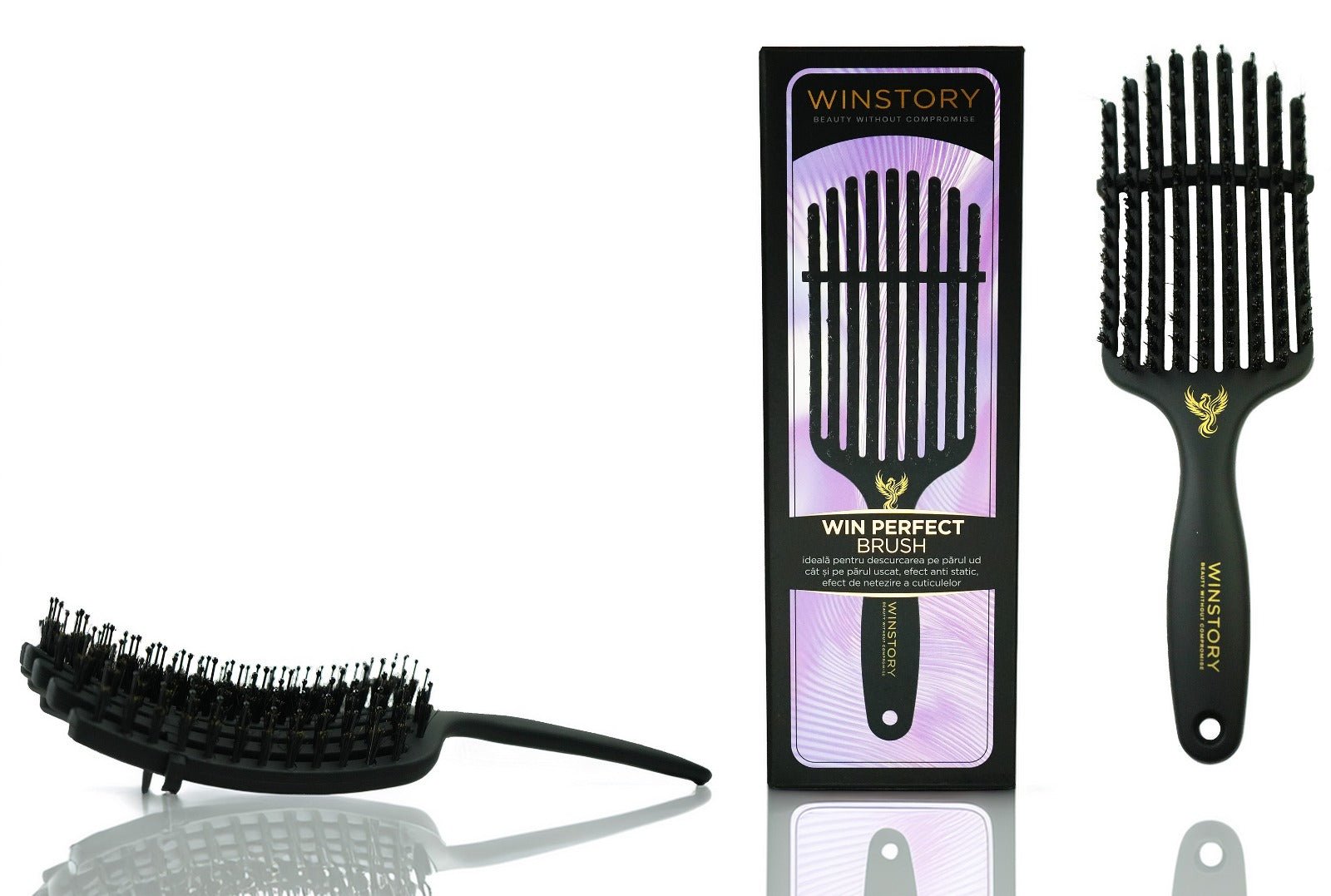 Win Perfect Brush: Uscare Rapidă, Anti - Frizz și Închiderea Cuticulelor - RUTINA.roWin Perfect Brush: Uscare Rapidă, Anti - Frizz și Închiderea CuticulelorRUTINA.roRUTINA.ro